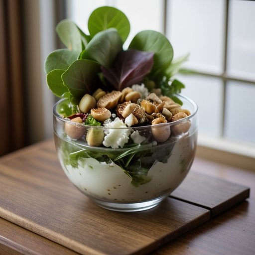 Mandarin Hazelnut Salad recipe image
