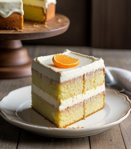 Mandarin Orange Cake recipe image