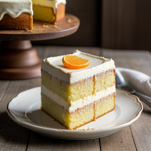Mandarin Orange Cake recipe image