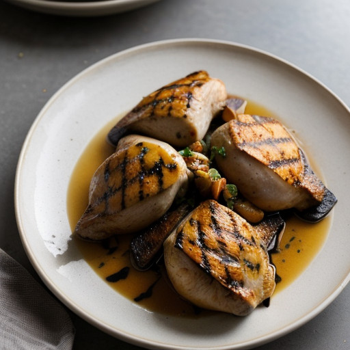 Mandarin Rock Cornish Hens recipe image