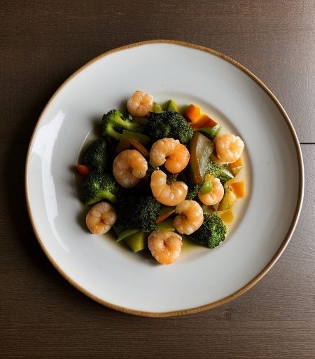Mandarin Shrimp and Vegetables recipe image