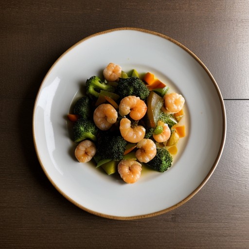 Mandarin Shrimp and Vegetables recipe image