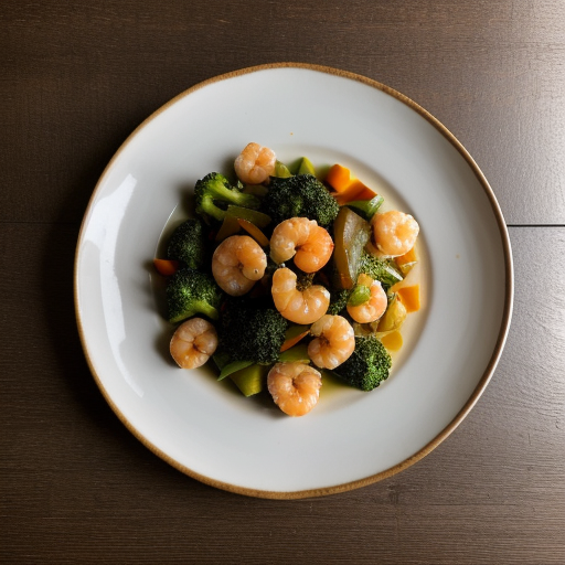 Mandarin Shrimp and Vegetables recipe image