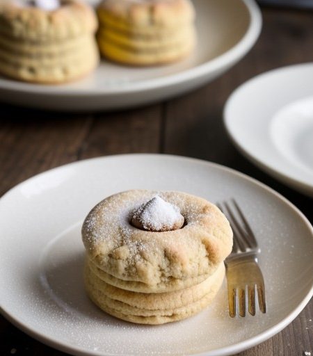 Mandel-Halbmonde (Almond Crescents recipe image