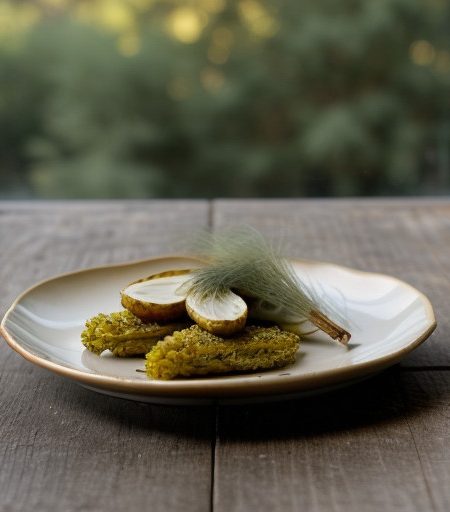 Mange-Tout With Fennel recipe image