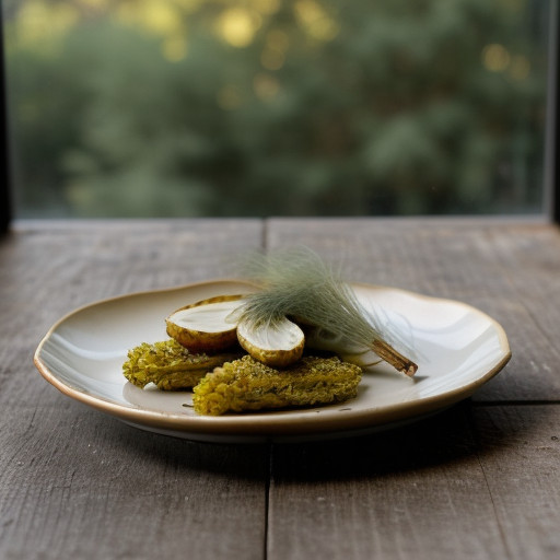 Mange-Tout With Fennel recipe image