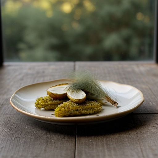 Mange-Tout With Fennel recipe image