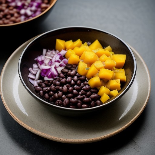 Mango-Black Bean Salsa recipe image
