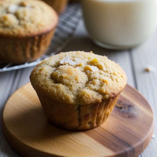 Mango Coconut Muffins recipe image