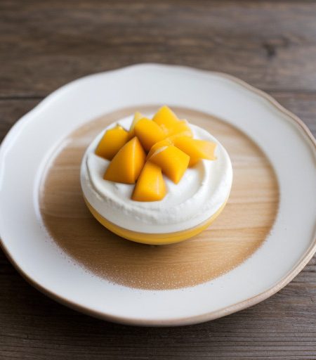 Mango Cream Dessert recipe image