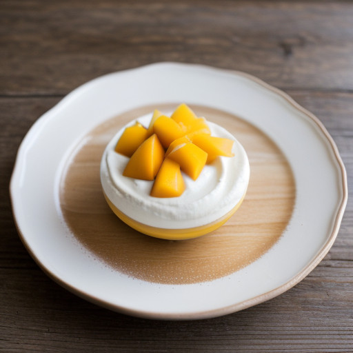 Mango Cream Dessert recipe image