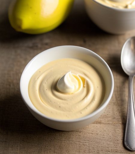 Mango Cream Dip recipe image