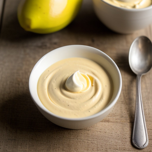 Mango Cream Dip recipe image