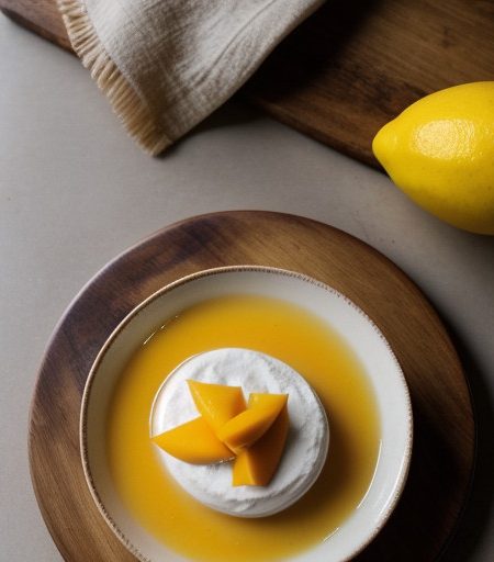 Mango Flummery recipe image