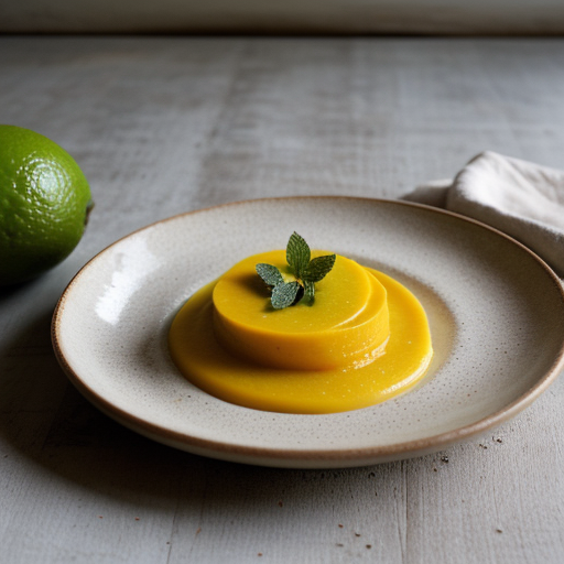 Mango-Lime Puree recipe image