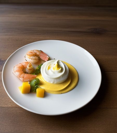 Mango Mayonnaise and Shrimp recipe image
