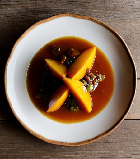 Mango-Peach Chutney recipe image