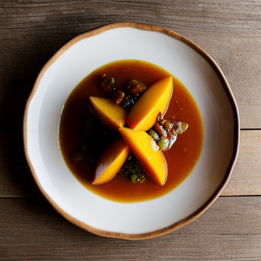 Mango-Peach Chutney recipe image