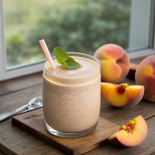Mango Peach Smoothie recipe image