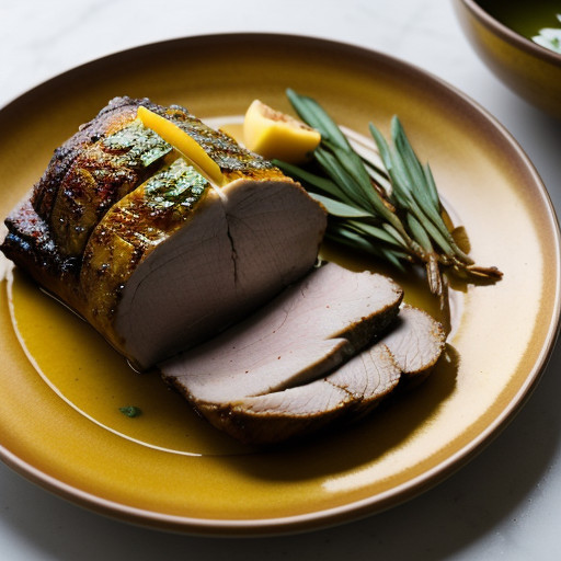 Mango Roast Pork Loin recipe image
