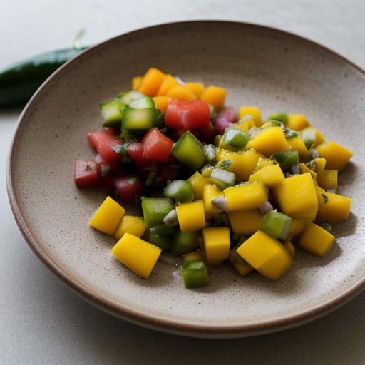 Mango Salsa (Jurassic recipe image