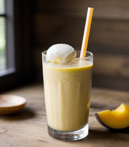 Mango Smoothie - Bon Appetit recipe image