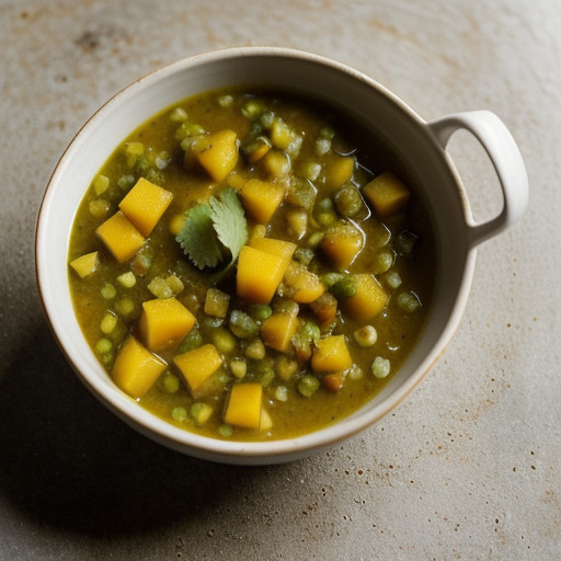 Mango Tomatillo Salsa recipe image