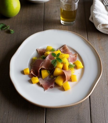 Mango and Prosciutto recipe image