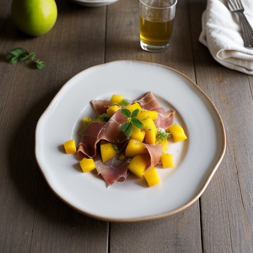 Mango and Prosciutto recipe image