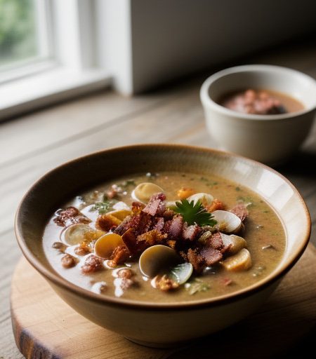 Manhattan-Style Clam Chowder recipe image