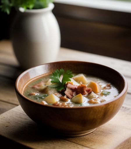 Manhattan-Style Clam Chowder recipe image