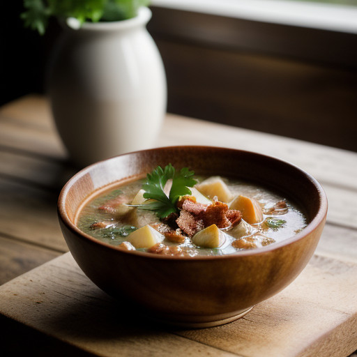 Manhattan-Style Clam Chowder recipe image