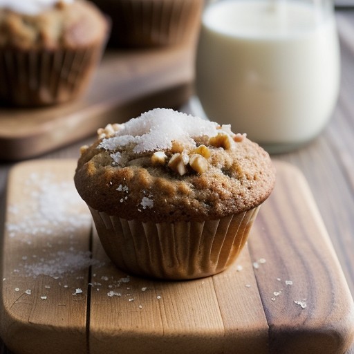 Mani's Low-Fat Apple-Walnut Muffins recipe image