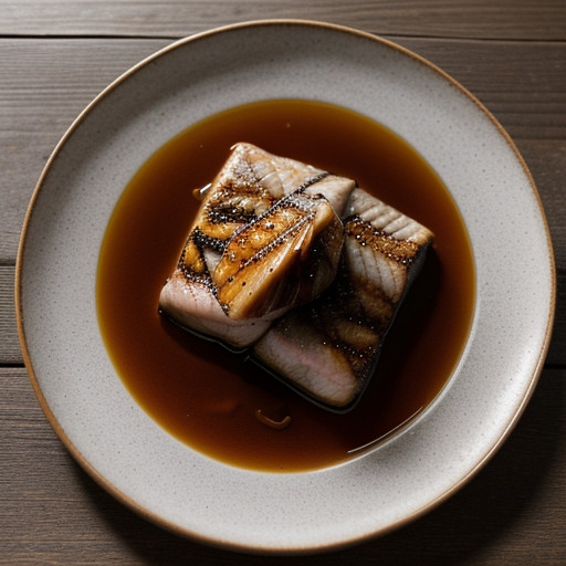 Maple Basted Broiled Bluefish recipe image