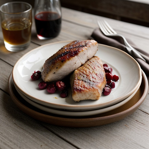 Maple Cranberry Chicken Breasts recipe image