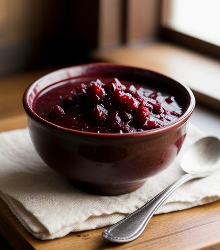 Maple Cranberry Sauce recipe image