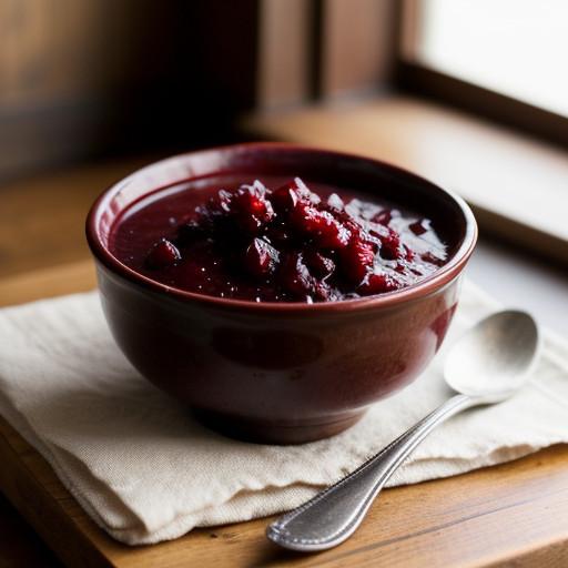 Maple Cranberry Sauce recipe image