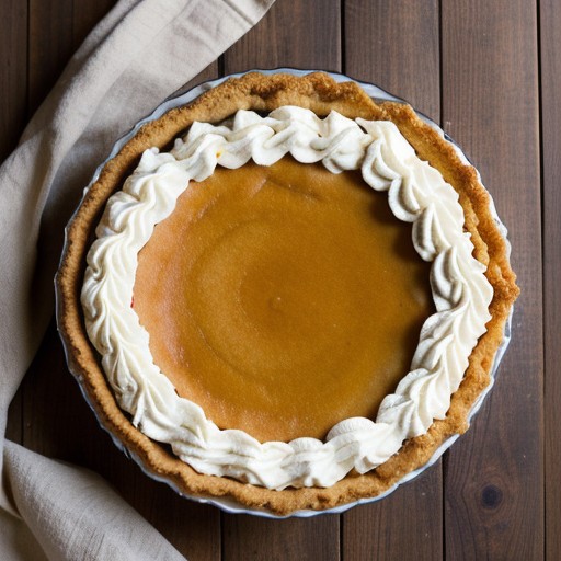 Maple Cream Pie recipe image