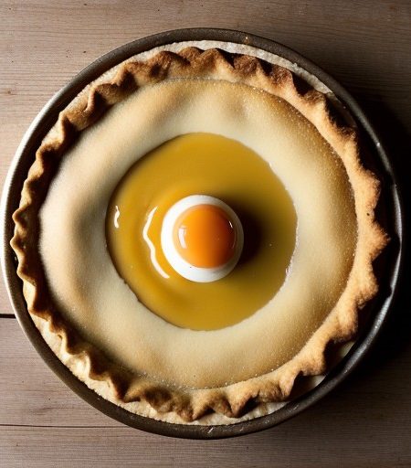 Maple Custard Pie recipe image