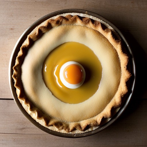 Maple Custard Pie recipe image