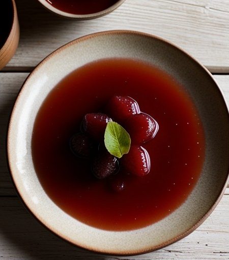 Maple Fruit Compote recipe image