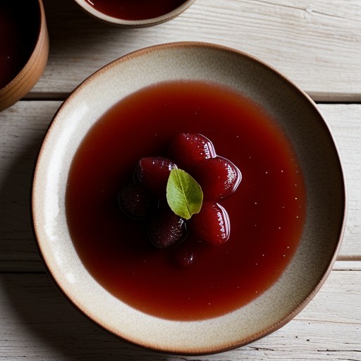 Maple Fruit Compote recipe image