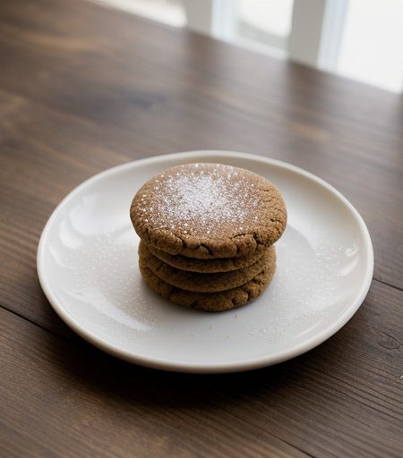 Maple Gingersnaps recipe image