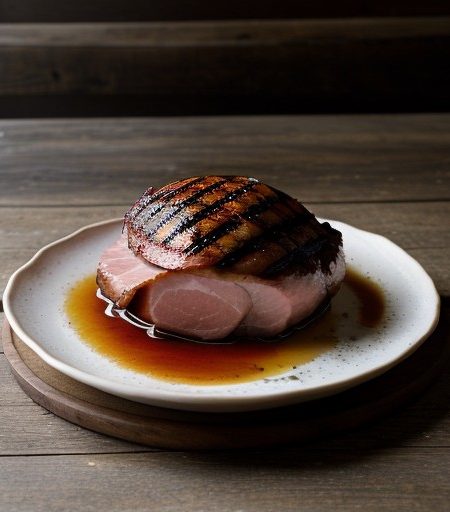 Maple Glazed Ham recipe image