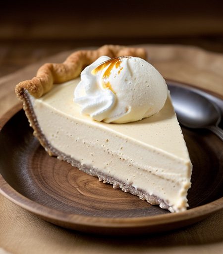 Maple Ice Cream Pie recipe image