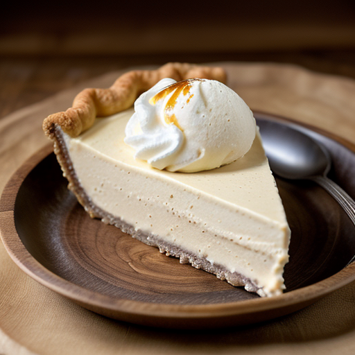 Maple Ice Cream Pie recipe image
