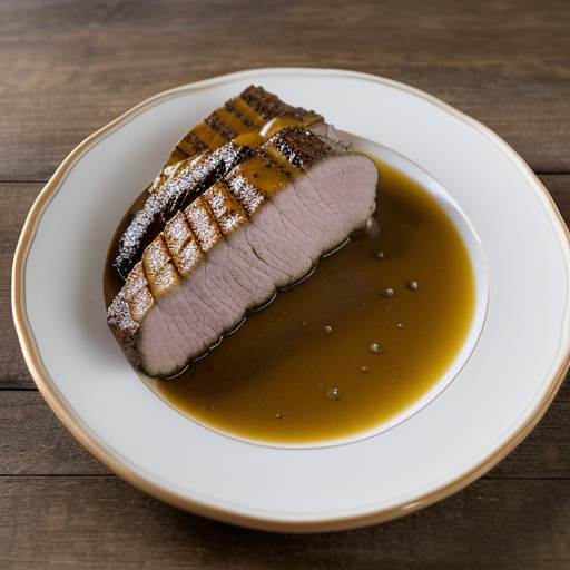 Maple Mustard Pork Tenderloin With Caramlized Apples recipe image