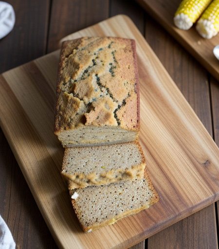 Maple Pecan Corn Bread recipe image