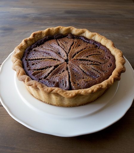 Maple Pecan Pie by June Clark recipe image