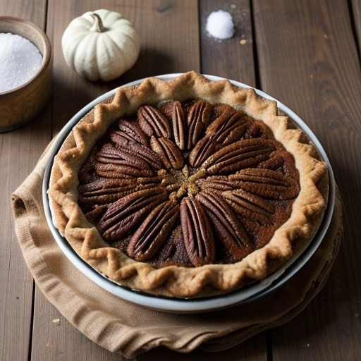 Maple Pecan Pumpkin Pie recipe image